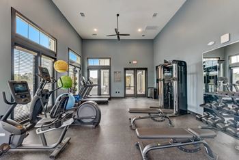 24-Hour Fitness Center at Avery Ranch Luxury Apartments